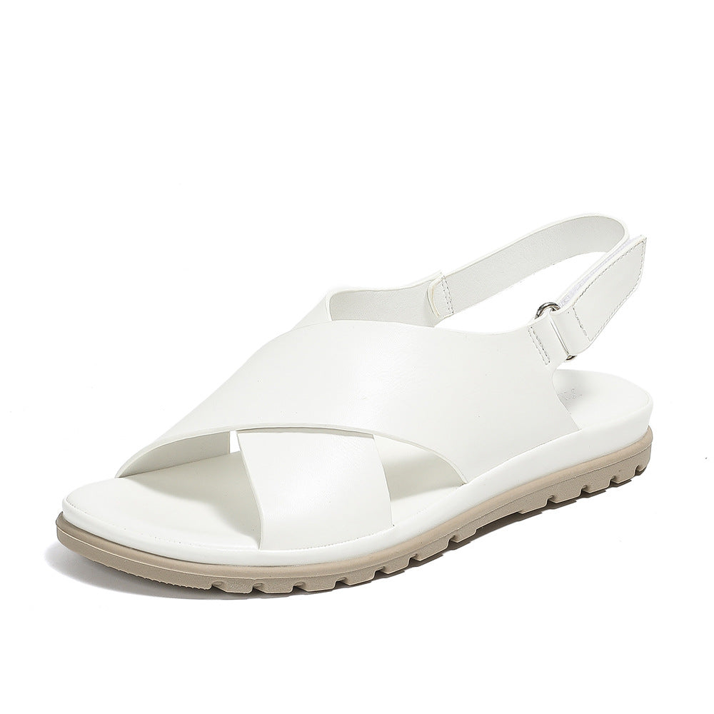 Dame trendy sandaler med justerbar hælrem og anatomisk fodsengdesign Stilla