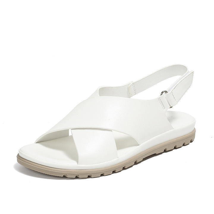 Dame trendy sandaler med justerbar hælrem og anatomisk fodsengdesign Stilla