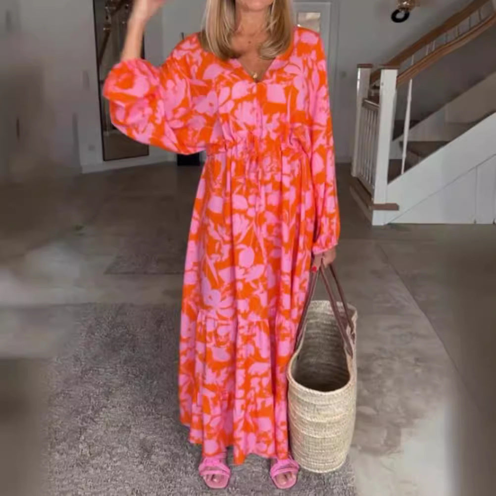 Dame maxikjole med raffineret snit og elegante detaljer Stilla