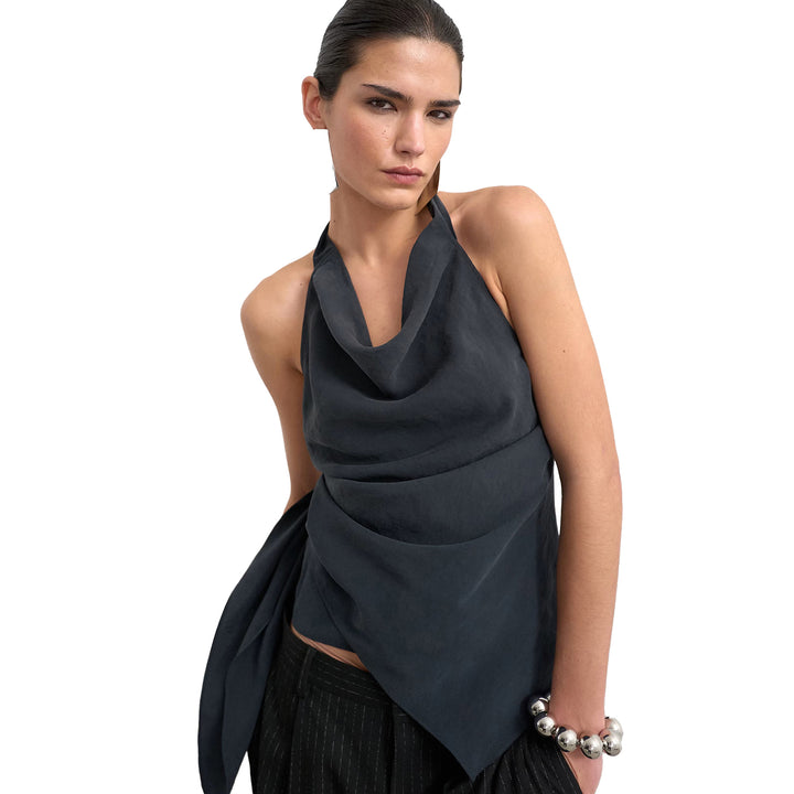 Dame Elegant Wickletop med asymmetrisk kant Skovae