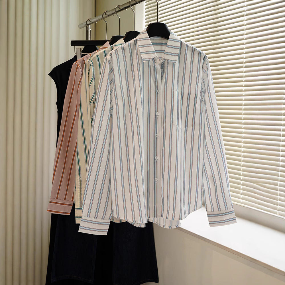 Kvinders Oversized Stribet Bluse Stilla