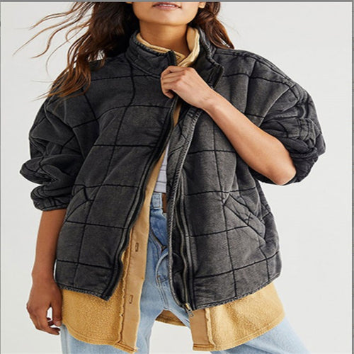 Dame varmeisoleret oversized outdoor jakke Stilla