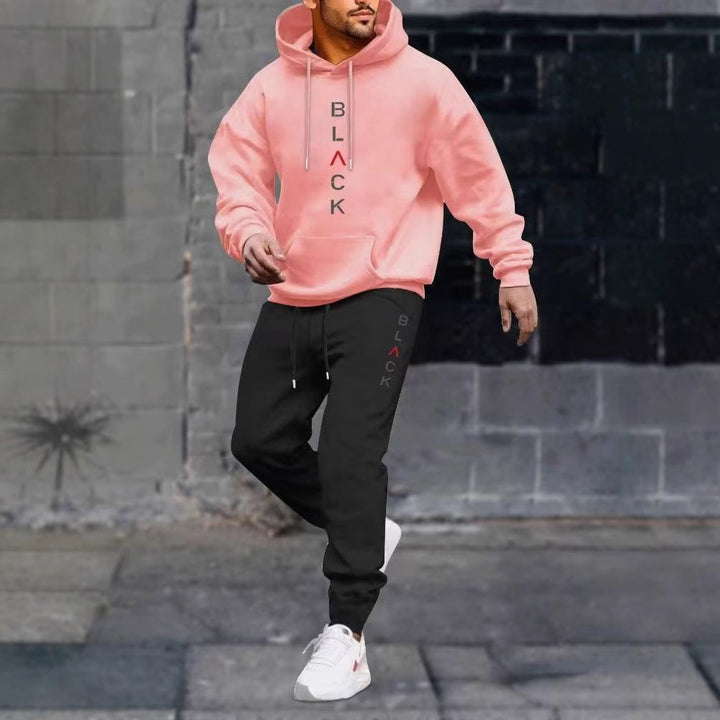 Herre Hoodie og Joggingbukser Sæt Skovae