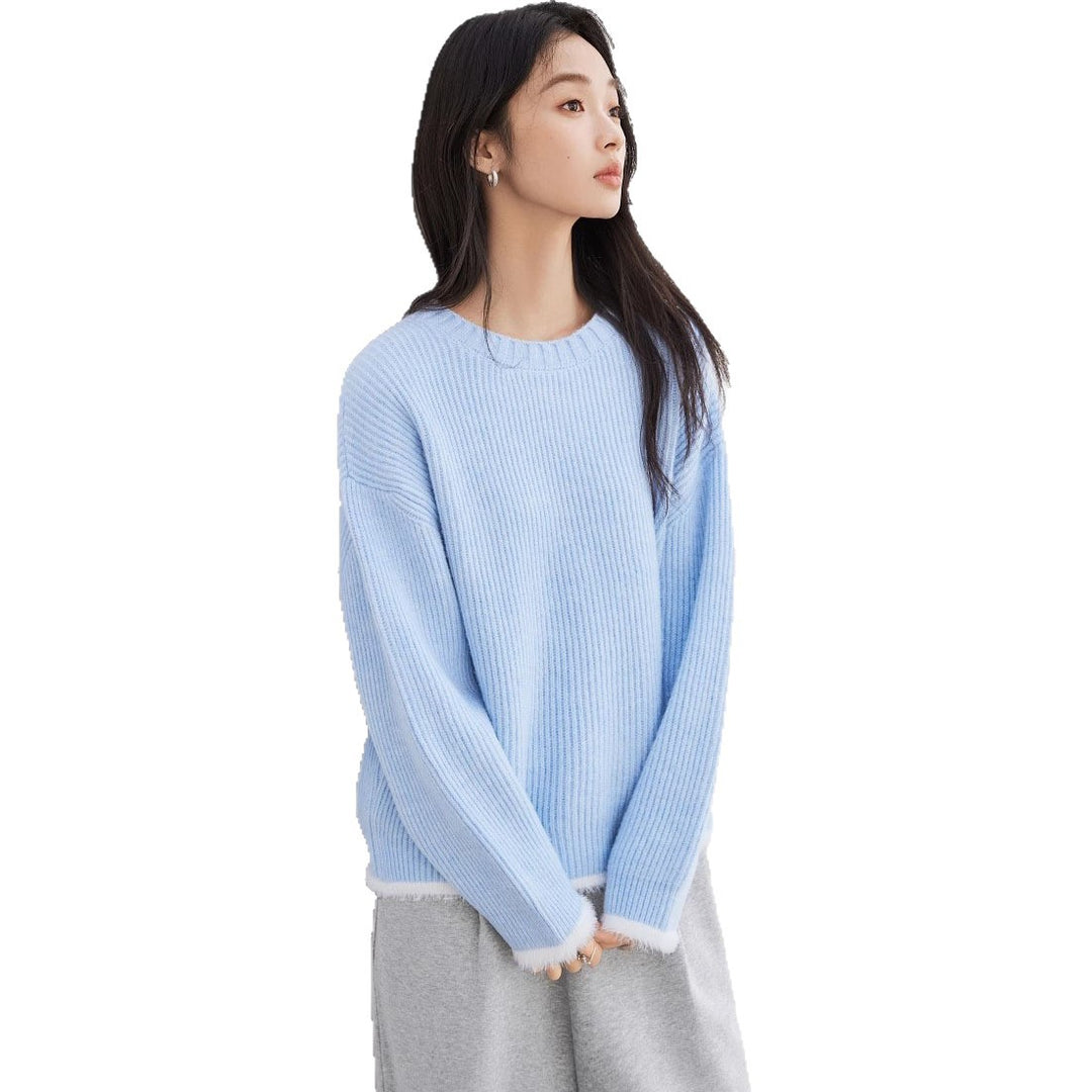 Femme Blød Struktureret Pullover Stilla