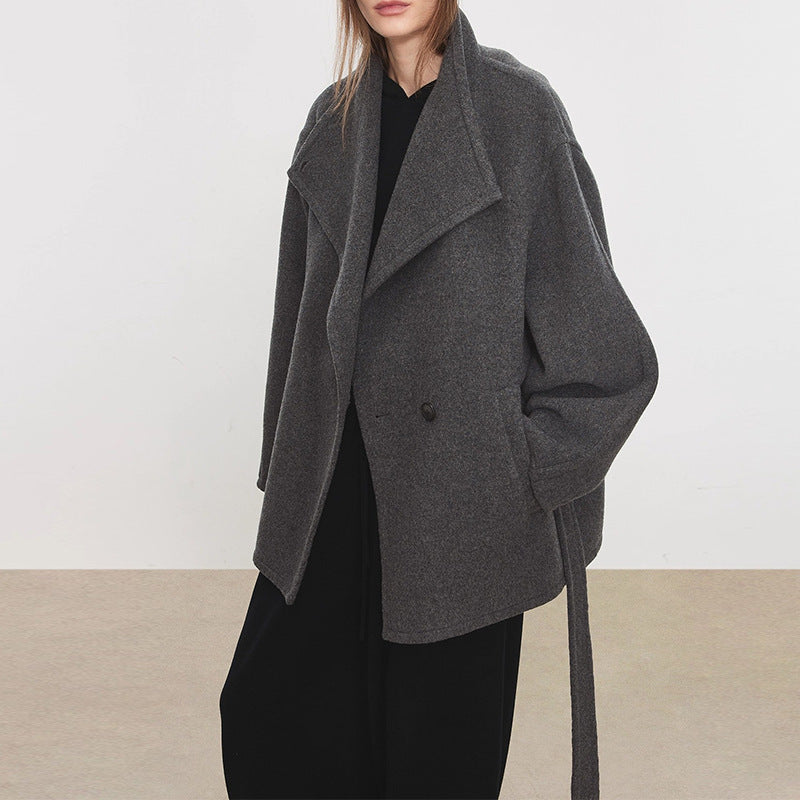 Damer oversized uldjakke Stilla