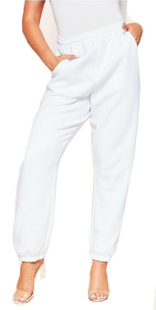 Kvindernes komfortable sweatpants med elastisk talje og manchetter Skovae
