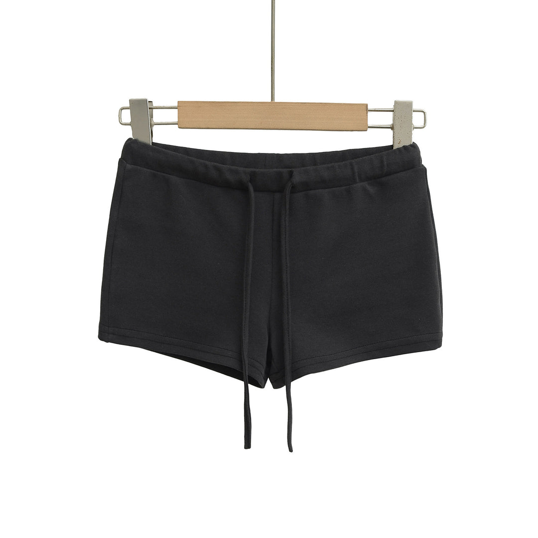 Damer behagelige fritidshorts med elastisk linning og praktiske lommer Stilla