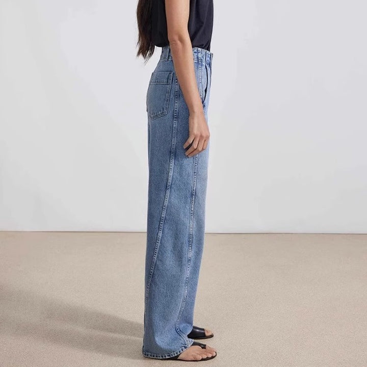 Damer Høj Talje Mom Jeans Stilla