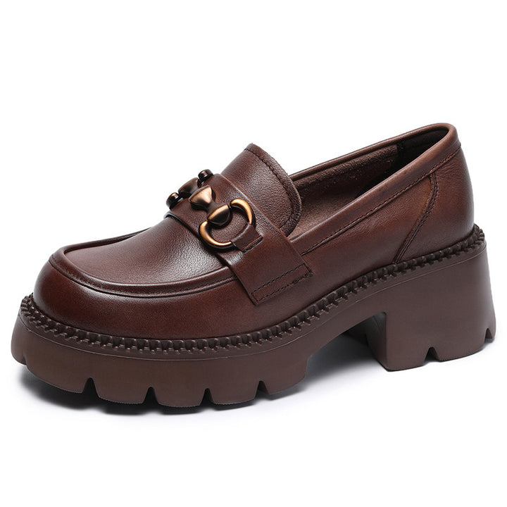 Dame Chunky Slipper med dekorativ kædedetalje Stilla