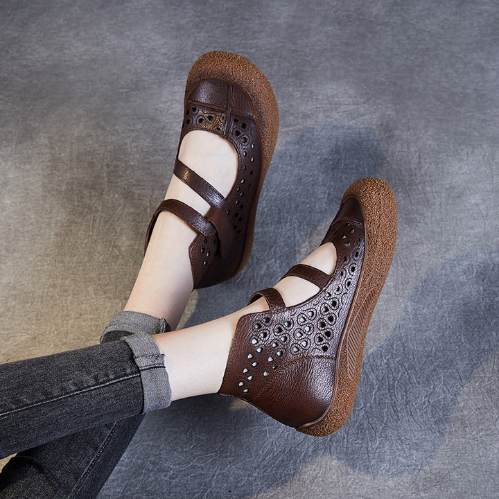Femme Cut-Out Komfort Ankelsko Stilla