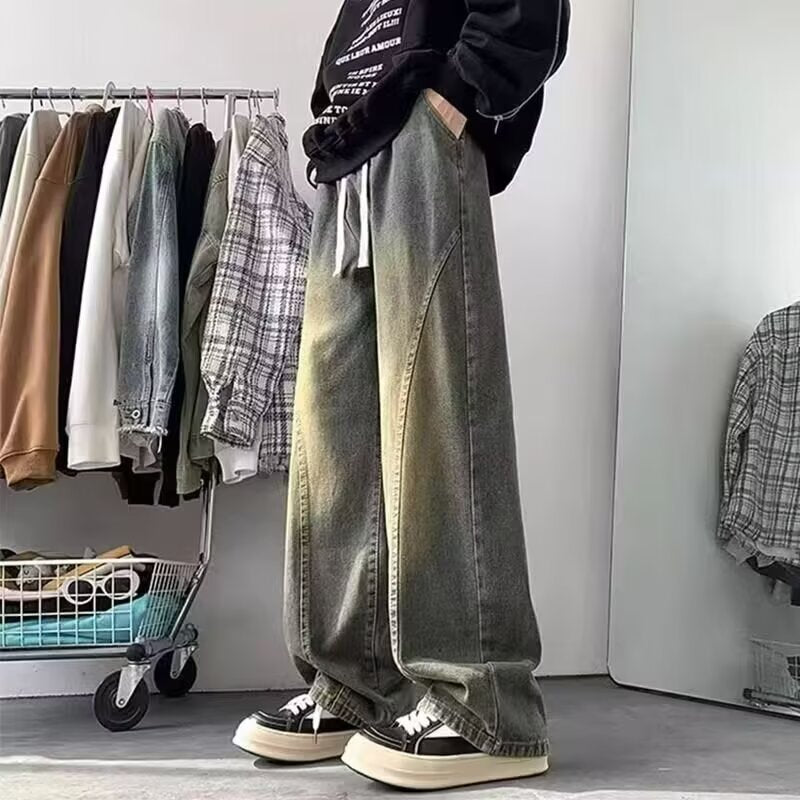 Herrer løst skårne jeansbukser Stilla