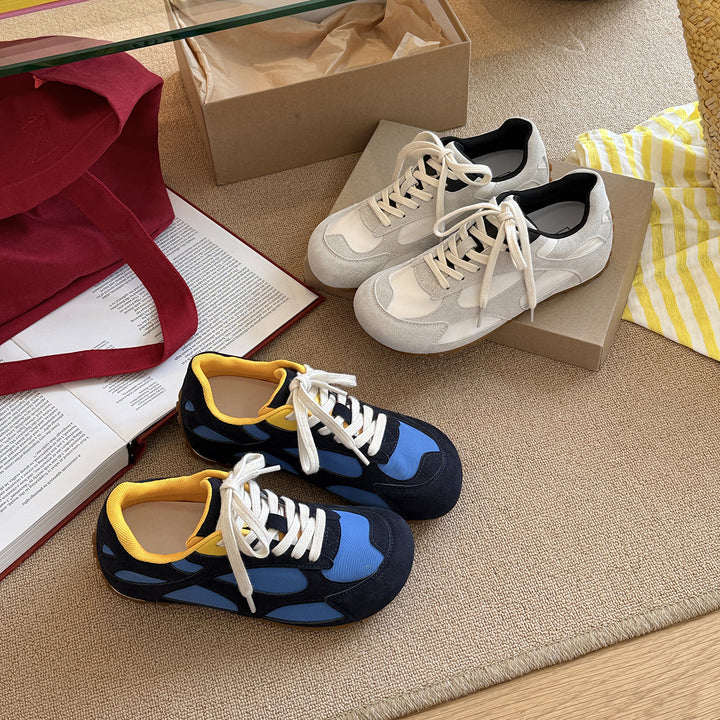 Femme Suesde- og Læder-Lifestyle-Sneakers Stilla