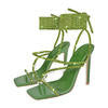 Femme Strappy High Heel Sandaler med Ankelsnørredetalje Stilla