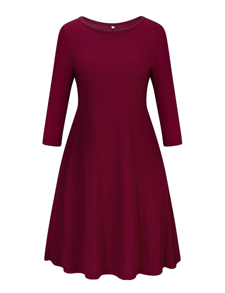 Dame Mode Tøj Kjole i elegant Boho-stil Stilla