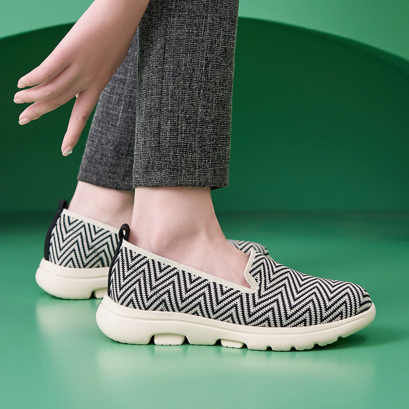 Dame Slip-On Sneakers med ergonomisk dæmpningsteknologi og åndbart overmateriale Stilla