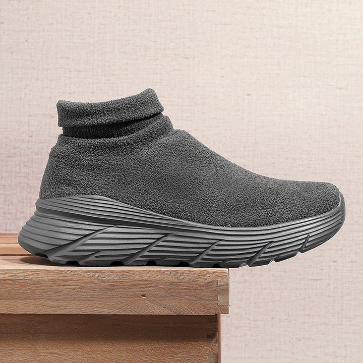 Dame Strik Sko Sneakers med polstret ankelbeskyttelse Stilla