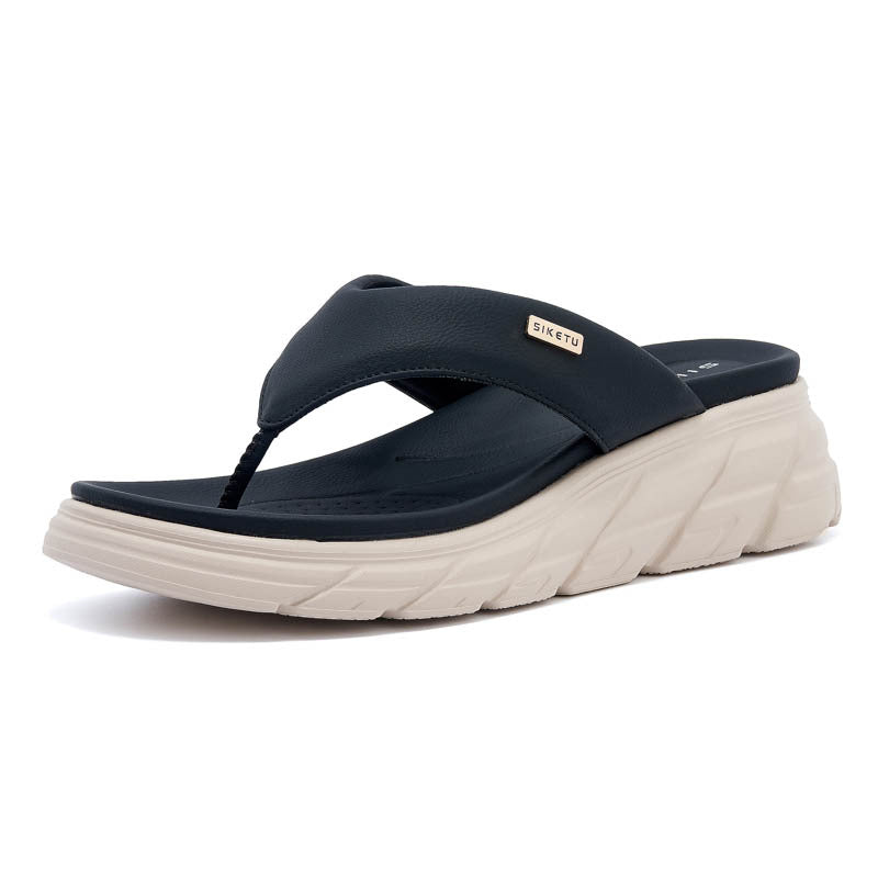 Dame toe-separer-sandaler med ergonomisk fodseng og stødabsorberende sål Stilla