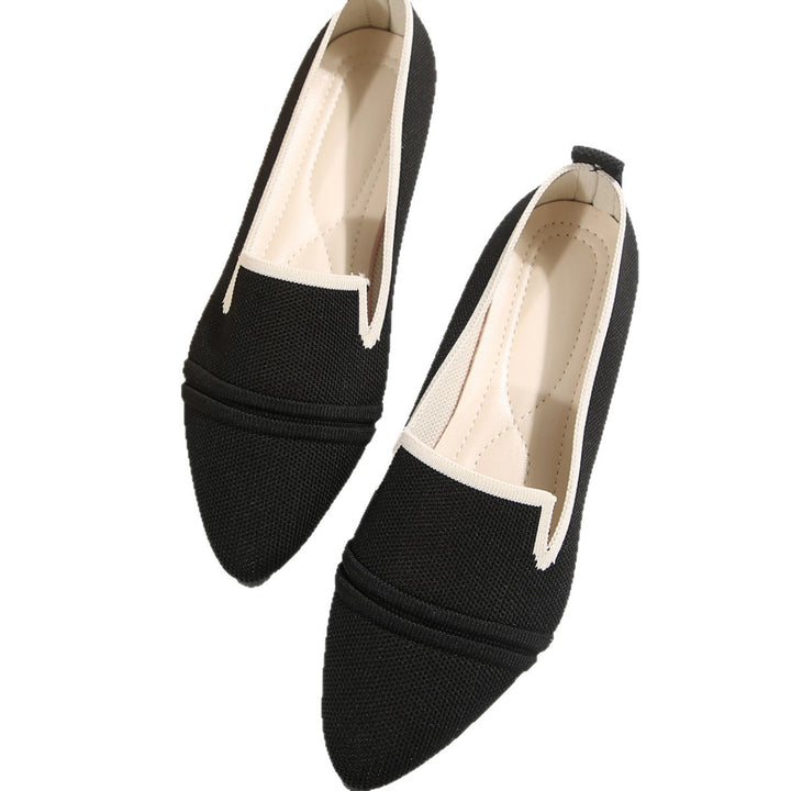 Dame Smarte Spidsede Slip-On Ballerinaer Stilla