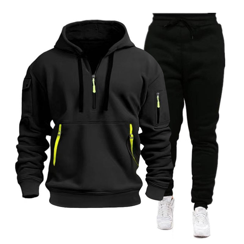 Herrer sportsligt sweatshirt-sæt Stilla