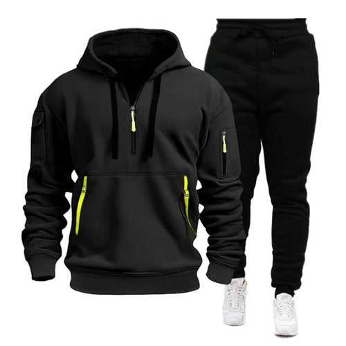 Herrer sportsligt sweatshirt-sæt Stilla