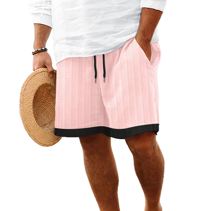 Herre strukturerede strandshorts Stilla