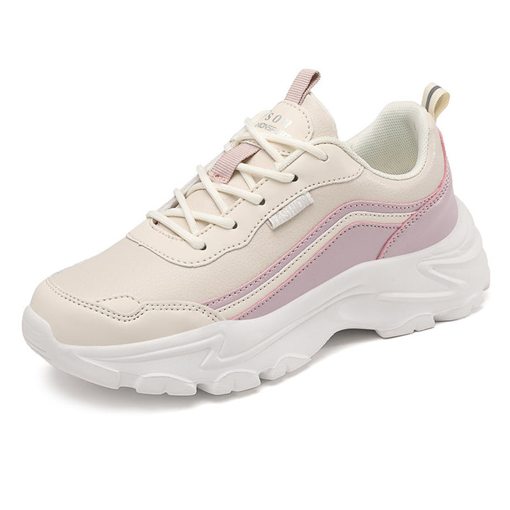 Herrer Trendy Fritid Læder Sneakers med Stødabsorberingsteknologi Stilla