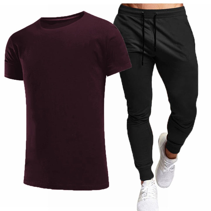 Herrer komfortable fritidsoverdele med shorts Stilla