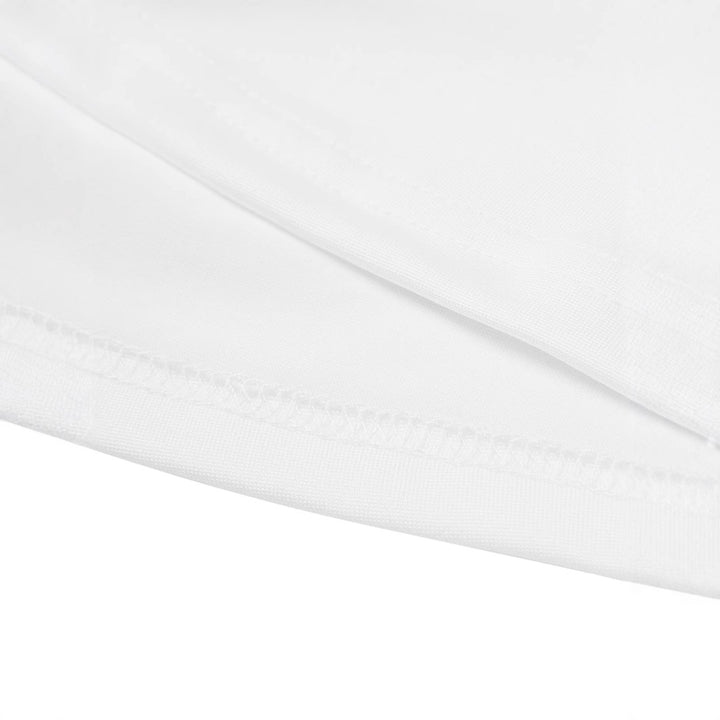 Dame Crop-T-shirt med raffineret sløjfetryk Skovae