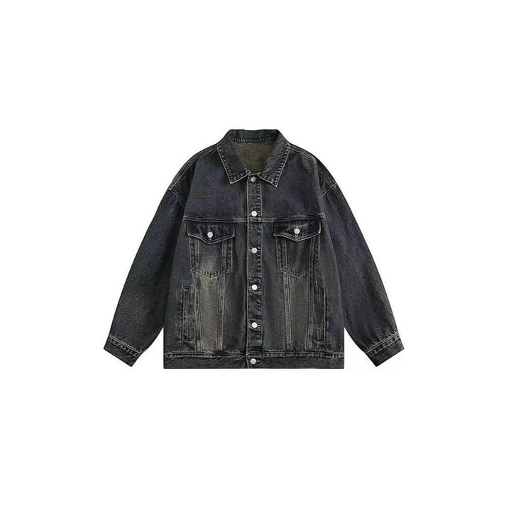 Kvinders denimjakke med vintagevask og praktiske lommer Stilla