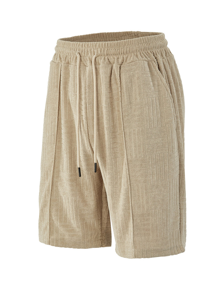 Herrer Sportlige Shorts med struktureret design og elastisk talje Stilla
