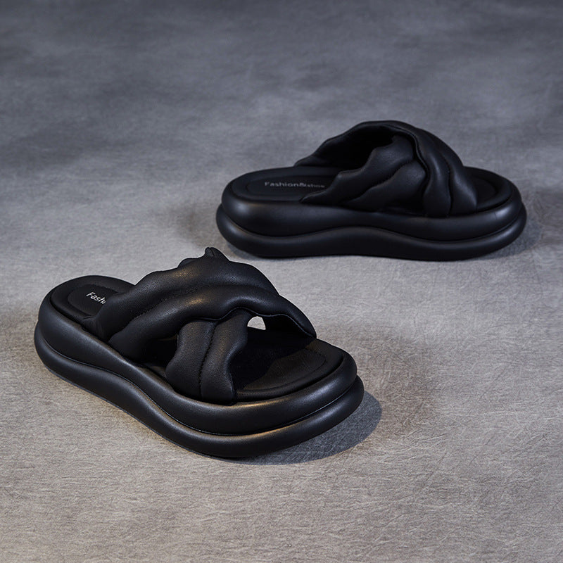 Dame Stilfulde Behagelige Slide Sandaler Stilla