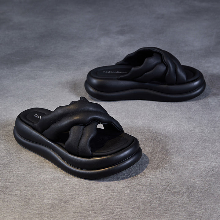 Dame Stilfulde Behagelige Slide Sandaler Stilla