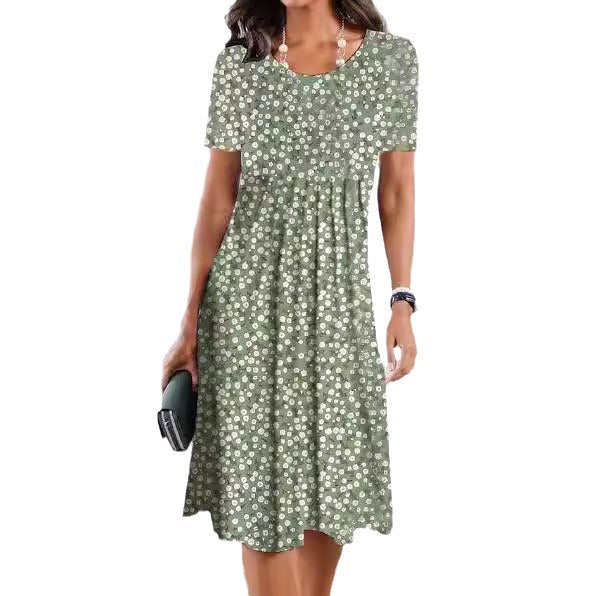 Dame Etuikjole med elegante blomsterdesign Stilla