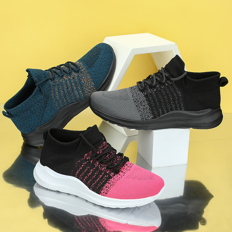 Herrer Dynamic Knit Performance Sneakers Stilla