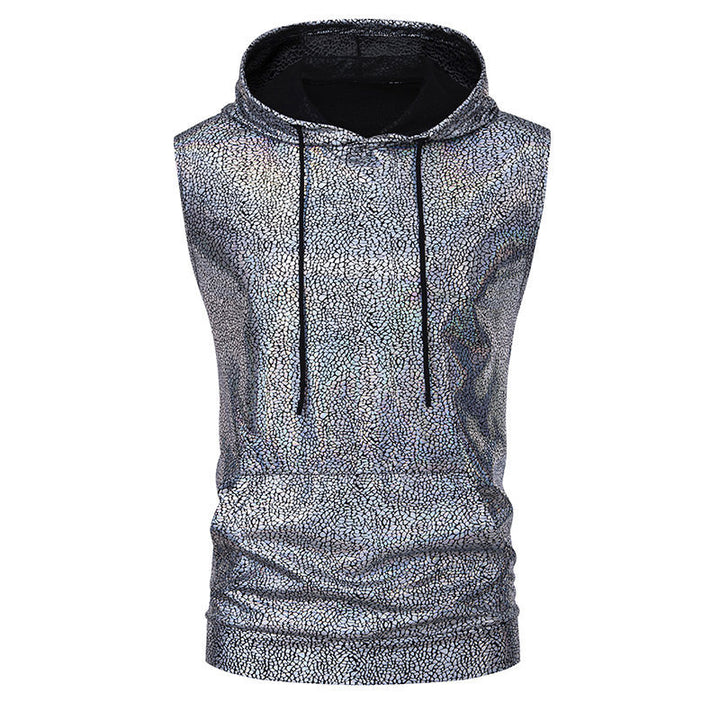 Herrer Ærmeløs Performance Hoodie Stilla