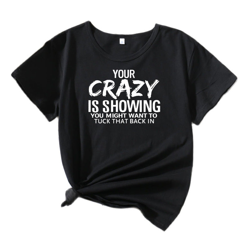 Kvinder Quirky Grafik Statement T-shirt Stilla