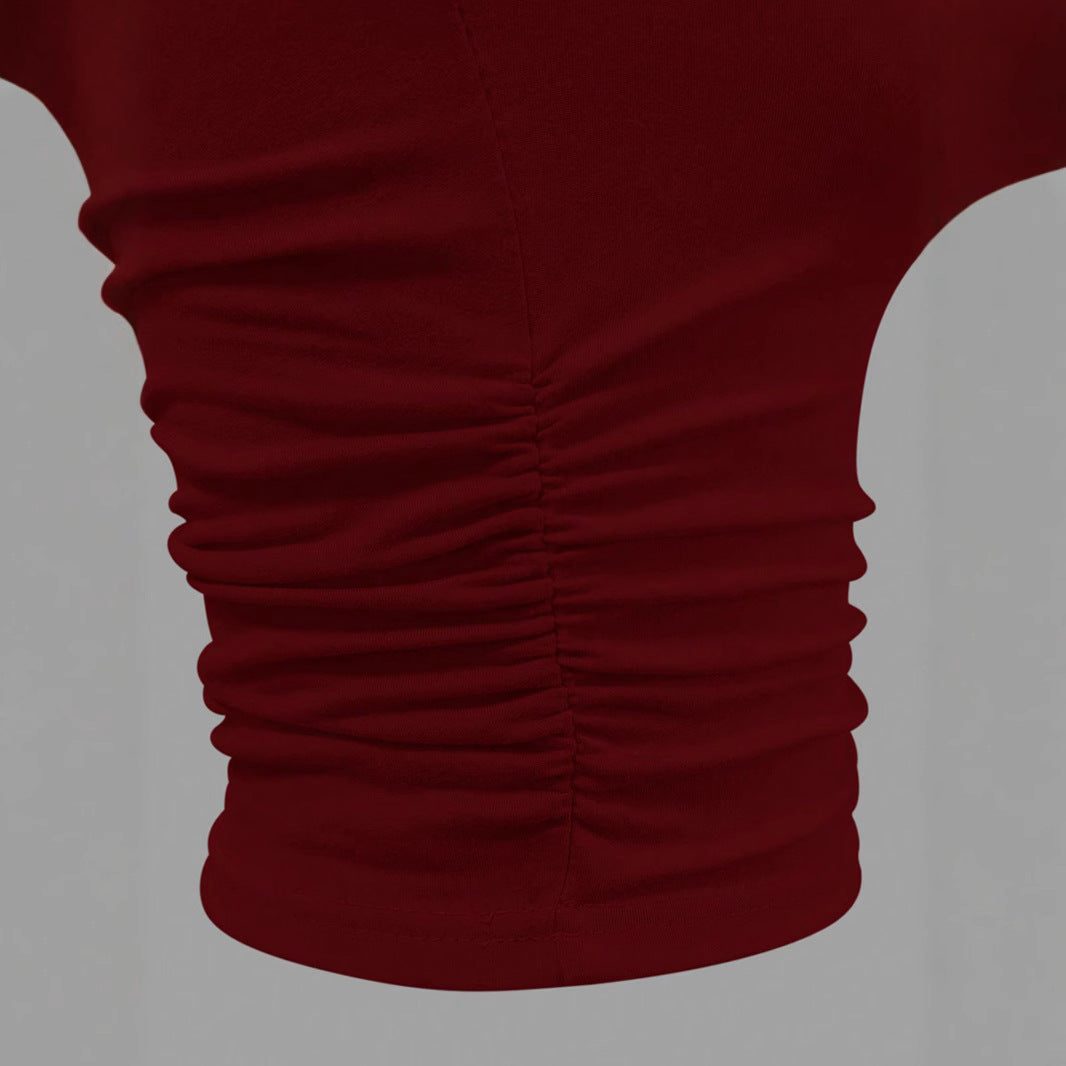 Dame asymmetrisk halterneck top Stilla
