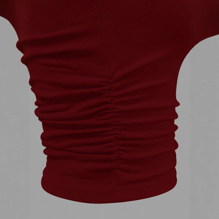 Dame asymmetrisk halterneck top Stilla