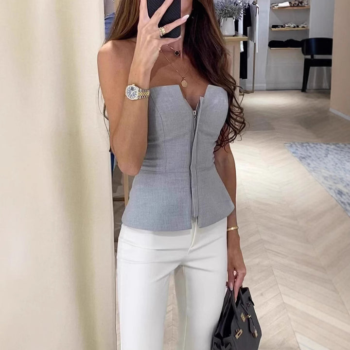 Dame Tailored Bustier Top Stilla