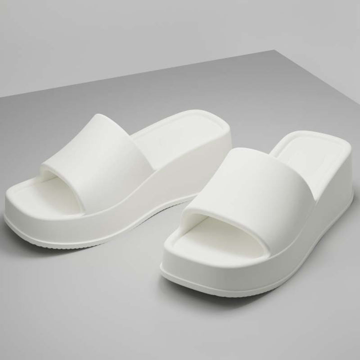 Dame Plateau-bade sandaler med skridsikker sål og ergonomisk form Stilla
