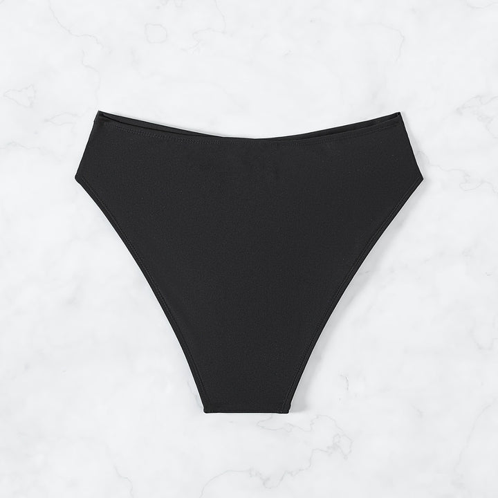 Damer Højskåret Bikiniunderdel med Wrap Effekt Stilla