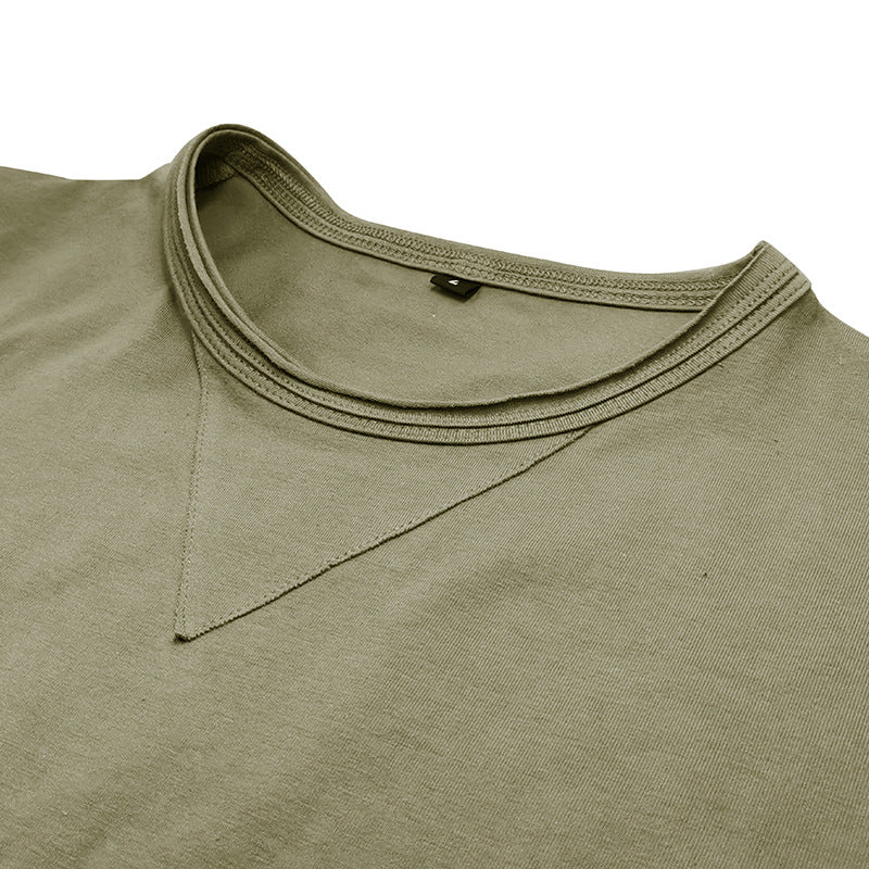 Herrer langærmet T-shirt med moderne pasform og åndbart materiale Stilla