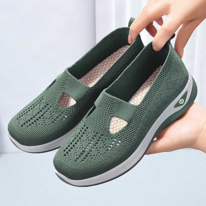 Femme Letvægts Åndbare Slip-on Performance Sneakers med Fleksibel Såle Stilla