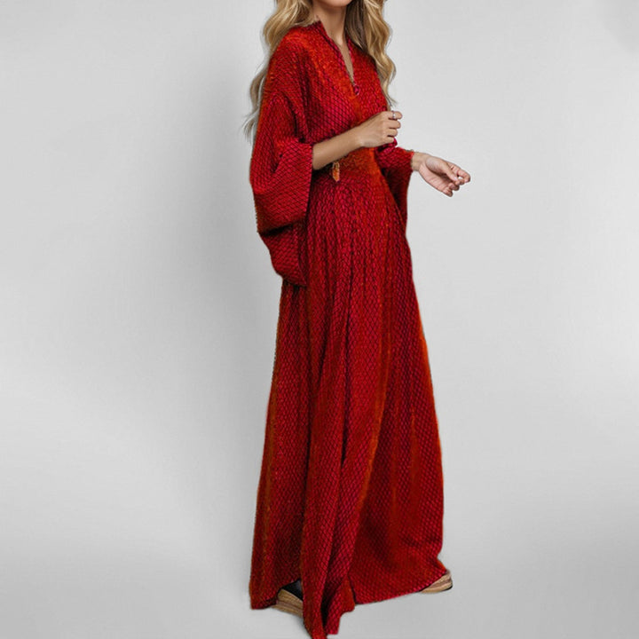 Dame Kaftan-svømmedragt med elegant snit og vidt udskårne ærmer Stilla
