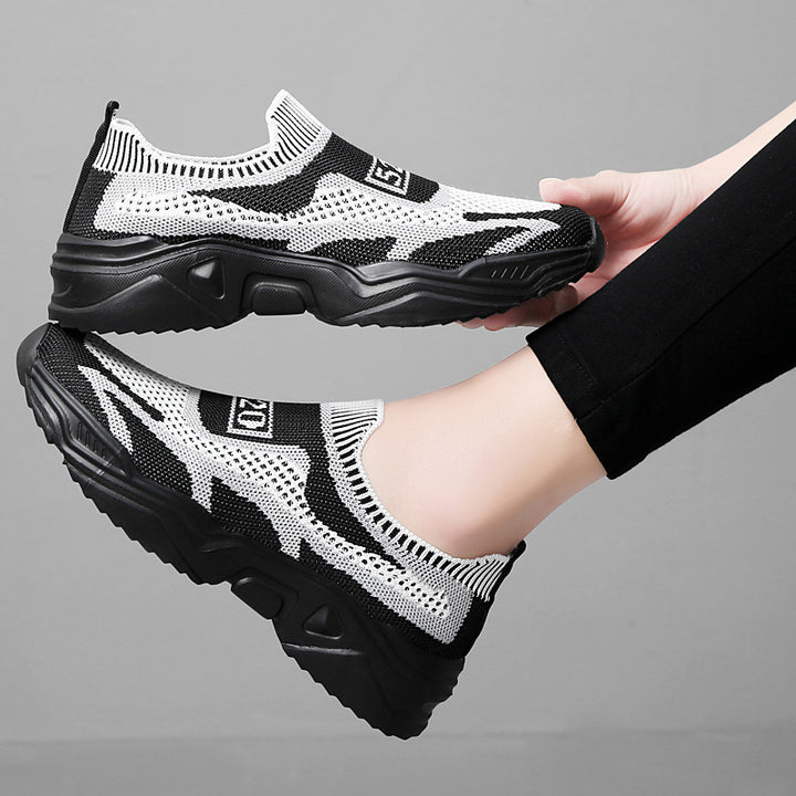 Dame Slip-On Mesh Sneakers med forbedret åndbarhed og komfort Stilla