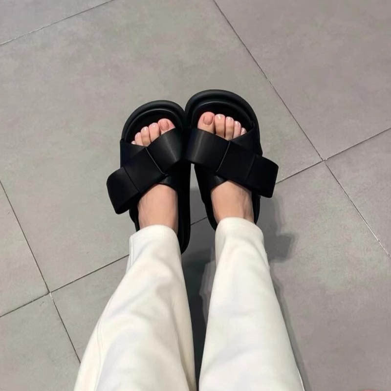 Damer stilfulde justerbare Slide-sandaler Stilla