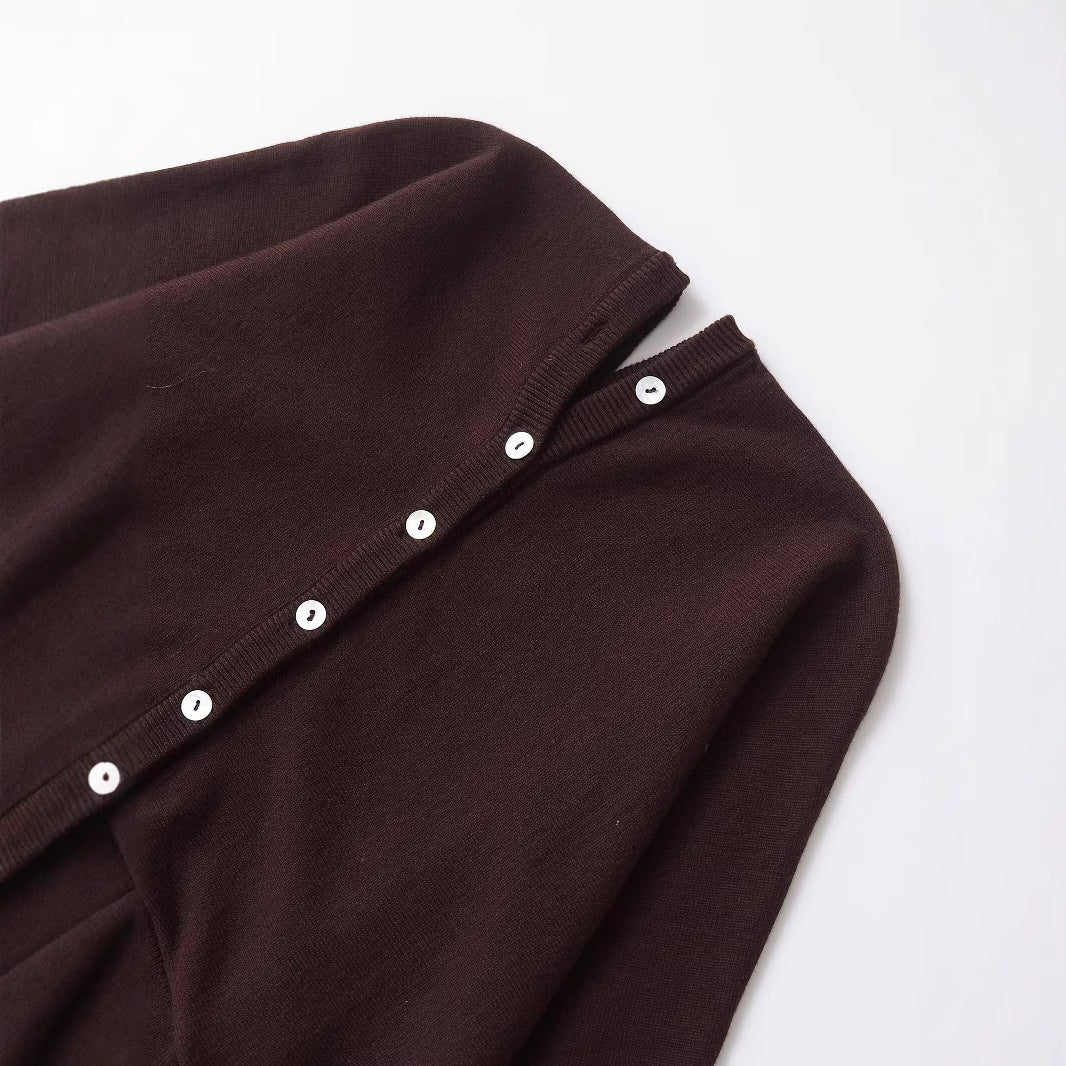 Stilla | Cozy Forår Strik Cardigan Frakke
