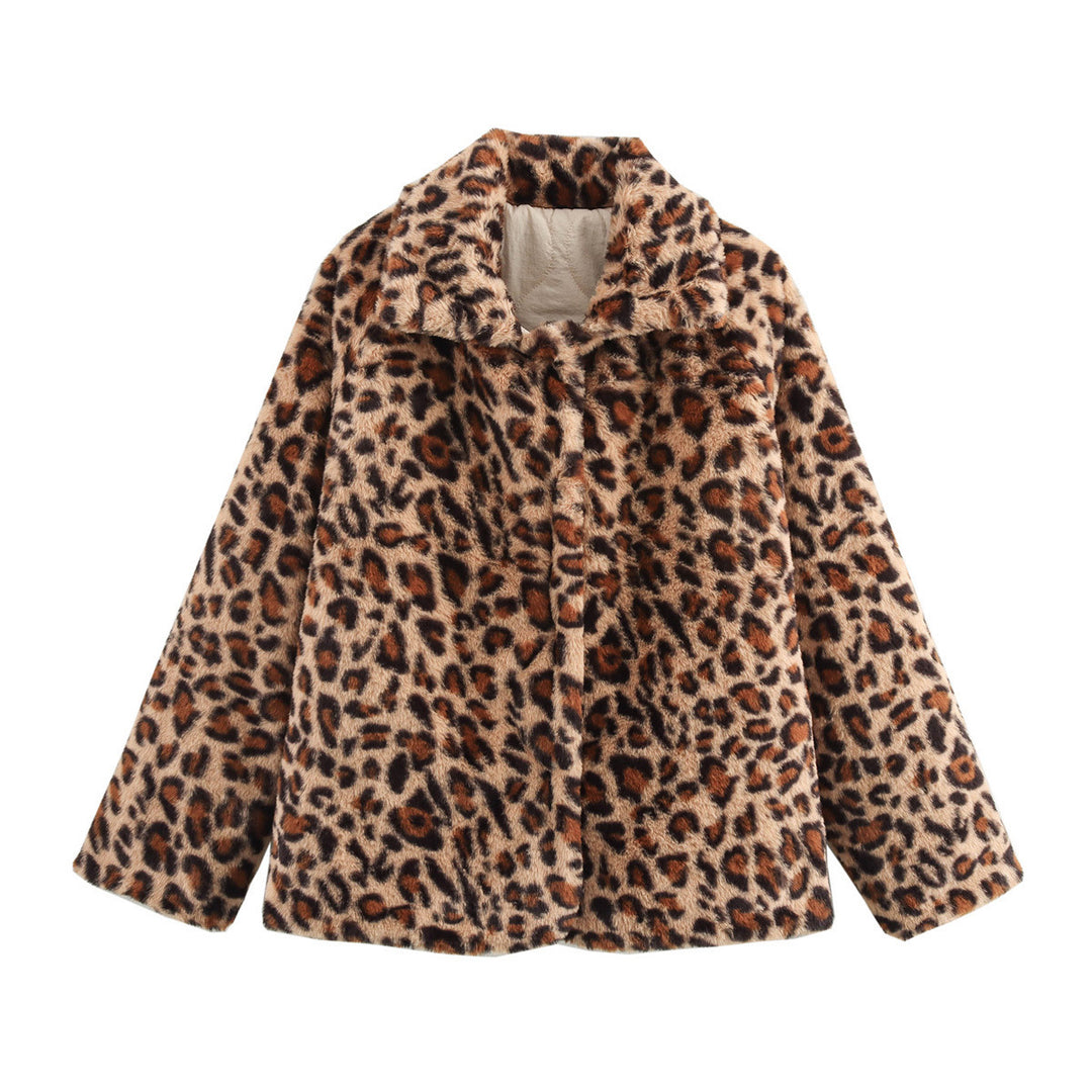 Femme quilted kunstpelskravejakke Stilla
