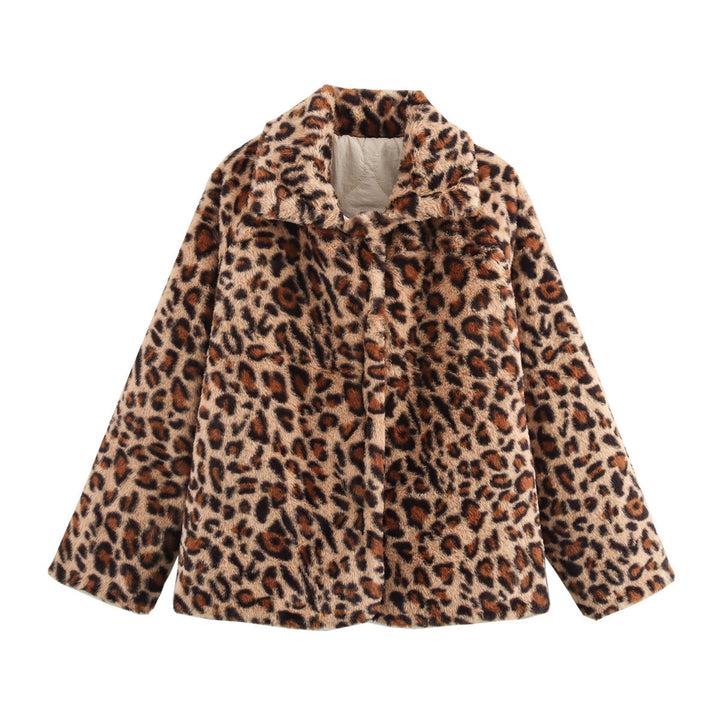 Femme quilted kunstpelskravejakke Stilla