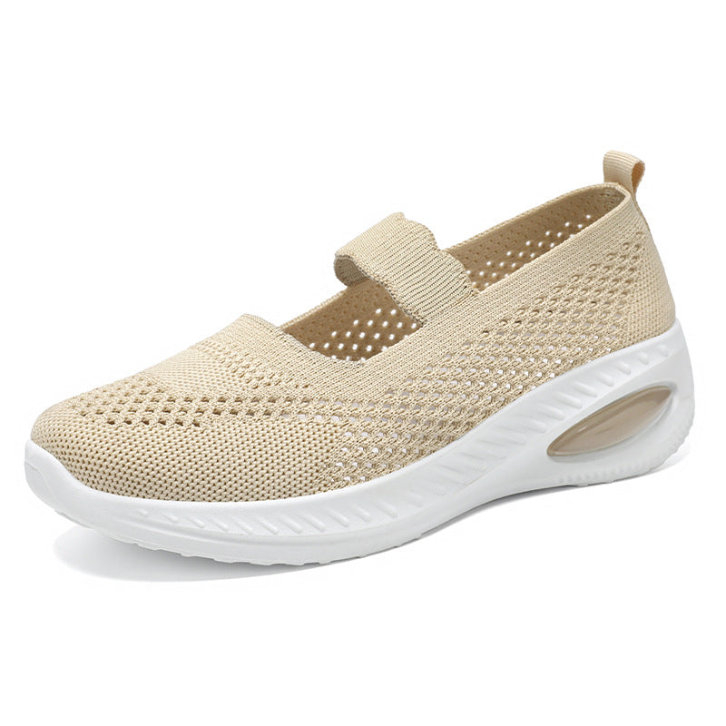 Dame Let Elastisk Slipper Sneaker Stilla